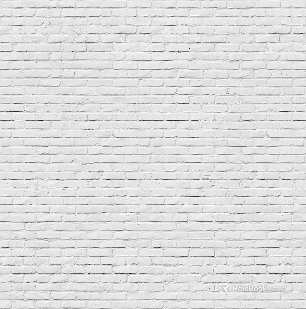 Brick wall white strip brick finish white seam seamless texture