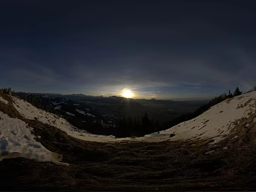 Snow Mountain Snow Scene Dusk HDR texture (ID:ffabg81181)
