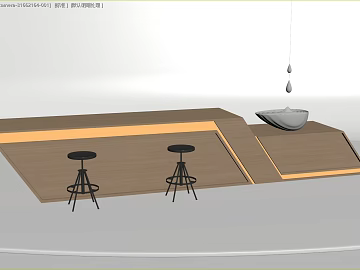 Modern Light Brown Wood Grain Bar Counter texture (ID:ffaeh819734)