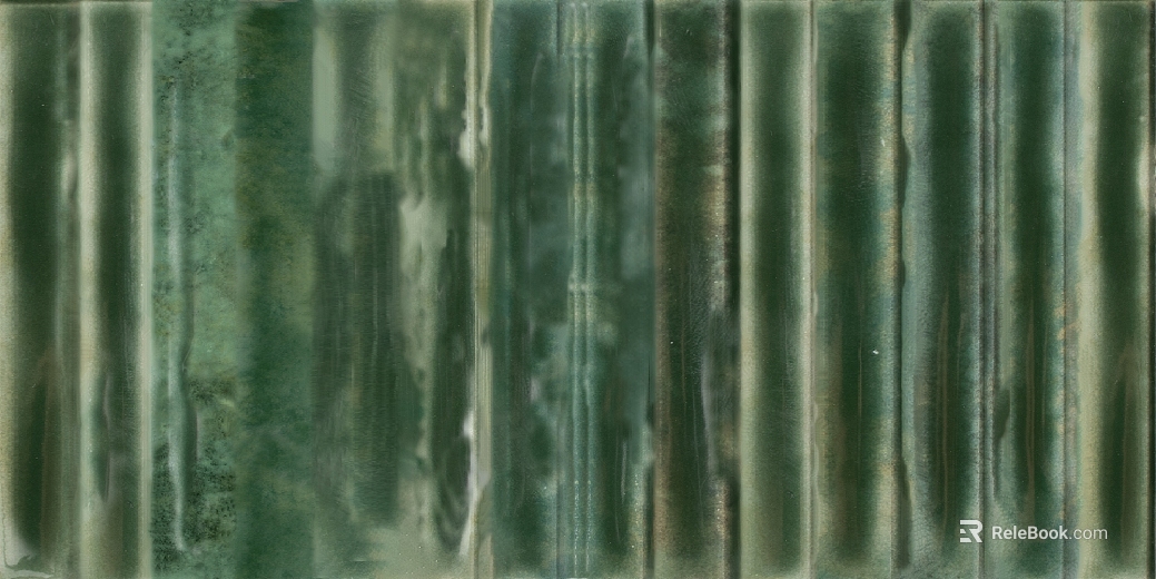 Dark green strip art brick background wall tile texture