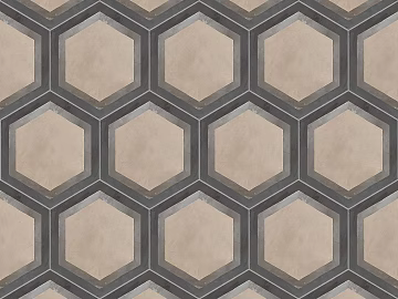Hexagonal Brick texture (ID:ffajg12982)