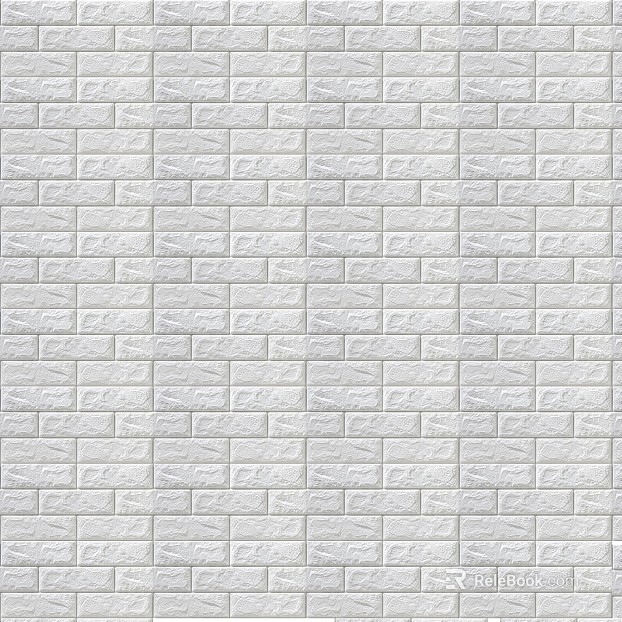 Brick wall white bump texture brick texture