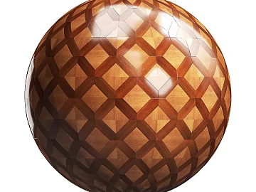 Wood parquet PBR texture (ID:ffach729444)