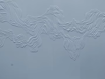 three-dimensional physical painting 3d model