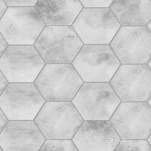 hexagonal brick seamless texture