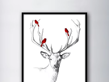 Animal painting texture (ID:ffajg53256)