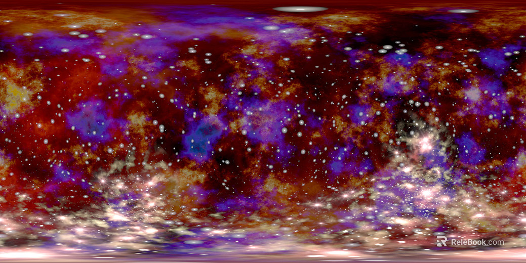 Colorful Galaxy Universe Starry Sky HDR texture