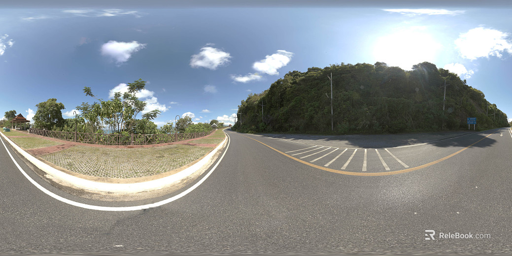 Outdoor Highway Day HDR texture