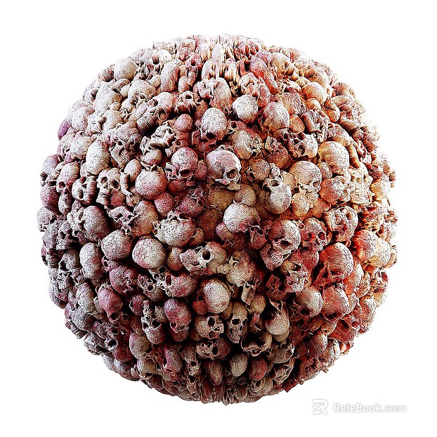 Skull PBR texture