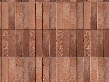 Modern Retro Red Brick Middle Antique Retro Tile 3d model