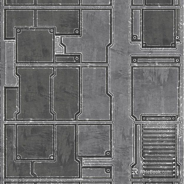 Industrial wind dark gray sheet metal machinery deck texture