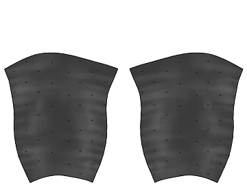 Black Heart Textured Leather Dress Patch texture (ID:ffaeh664039)