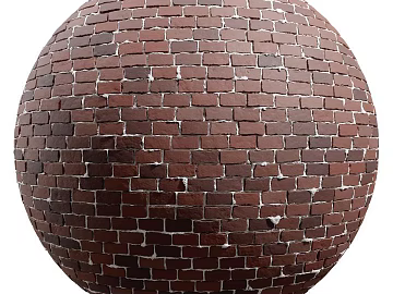 Brick wall PBR texture (ID:ffach089164)