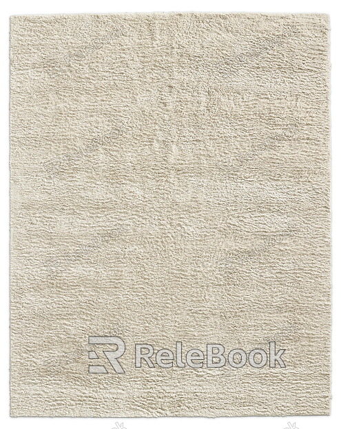 A plain pattern carpet showcasing a uniform, light beige hue with subtle, fine-textured variations, offering a soft, minimalist aesthetic for any room decor.