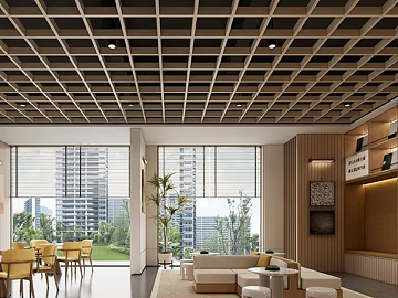 Light Wood Wall Panel Casual Area Ceiling texture (ID:ffaeh845936)