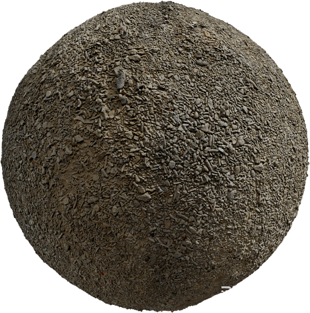 Gravel PBR texture