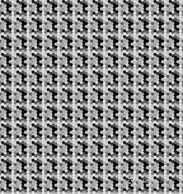 hexagonal brick seamless texture