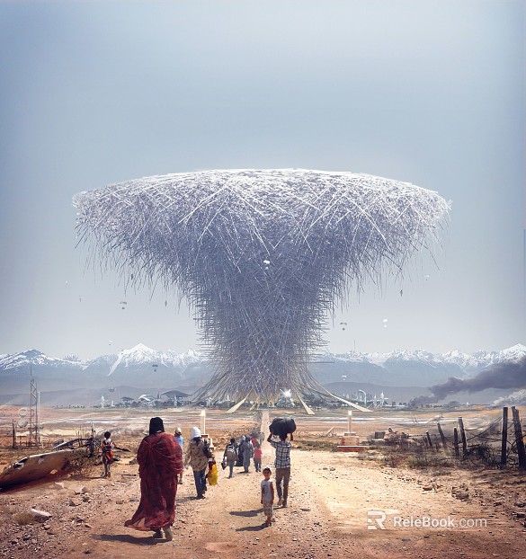 landscape painting texture