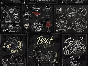 blackboard painting texture (ID:ffacg90216)