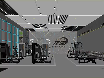 Industrial wind gray cement gym space texture (ID:ffaeh740371)