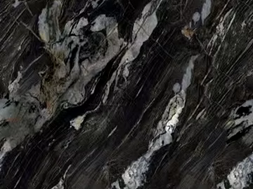 Feather ink black black flowing water pattern marble tile rock plate texture (ID:ffach605363)