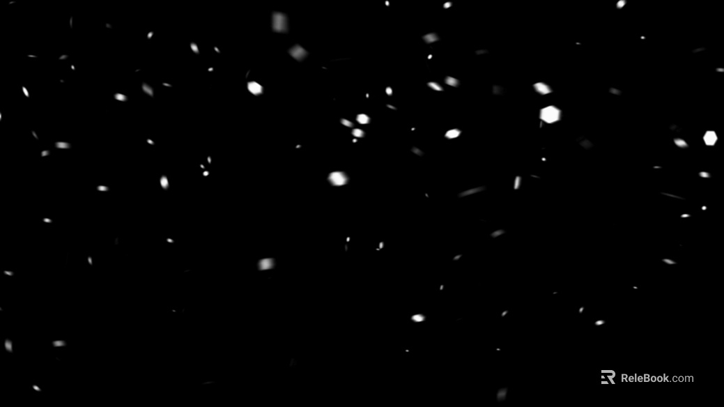 Snowy Snowflake Weather Highlight Mask texture