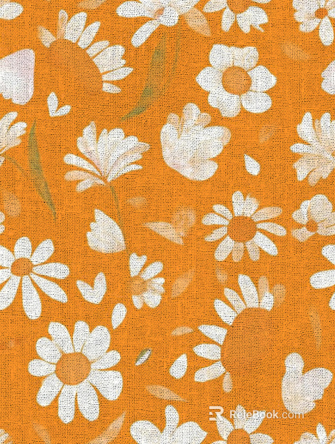 chrysanthemum flower pattern cloth pattern texture