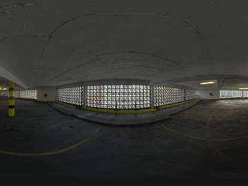 Modern American Indoor Parking Lot Indoor Dim HDR Map texture (ID:ffach744946)