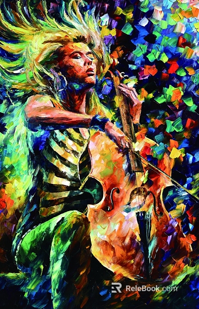 abstract painting texture