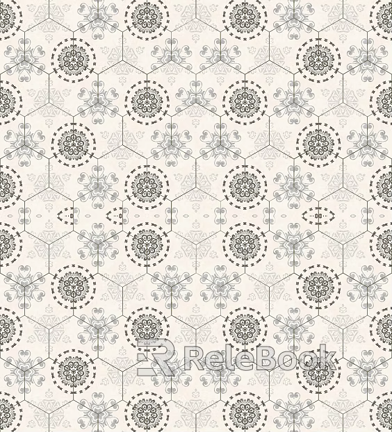 Hexagonal brick hexagonal color small square brick texture