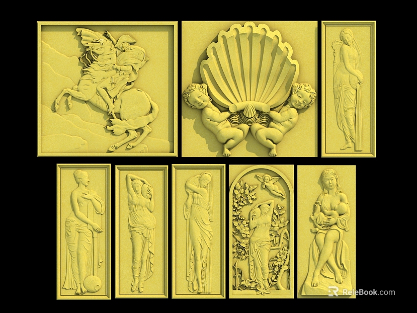 embossed gold pattern texture