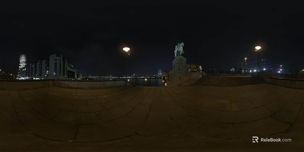 City Night View HDR texture