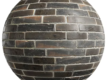 Brick wall PBR texture (ID:ffach336481)