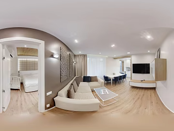 Modern Indoor HDR Indoor Apartment Living Room Dormitory 3d model