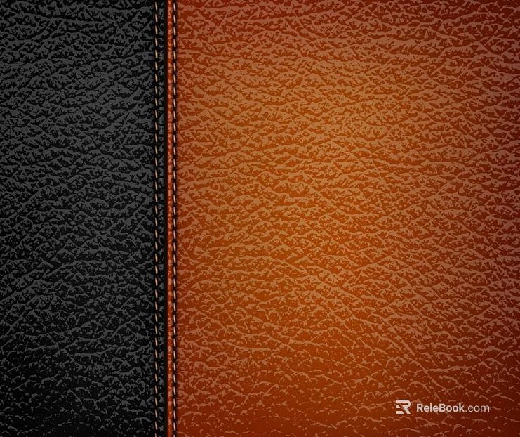 Leather-grain brick texture