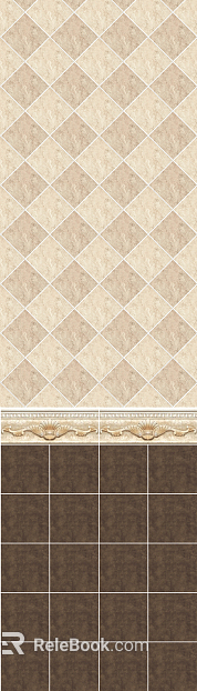 Lattice brick yellow pavement texture