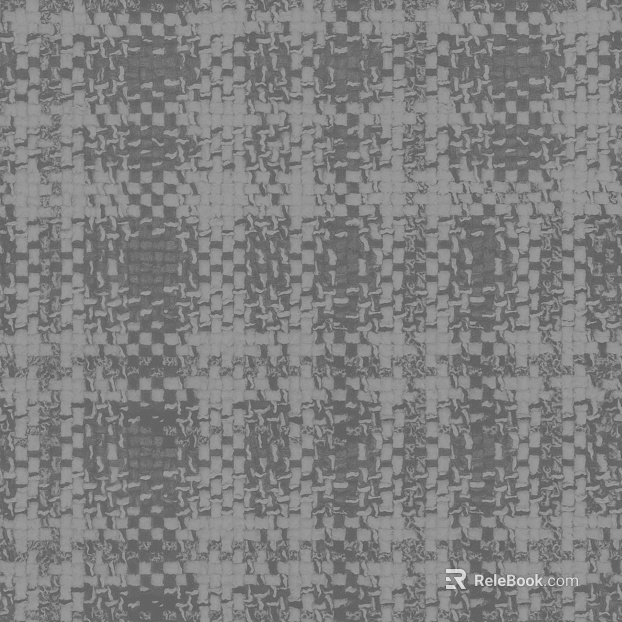 Gray white check woven cloth soft fabric texture