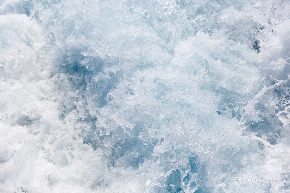 Ice texture