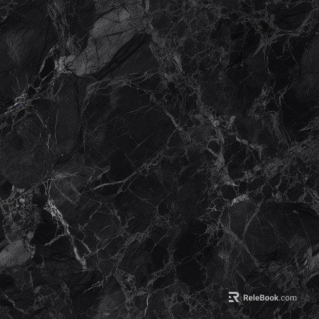 Ice pattern black root marble texture