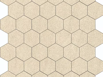 Hexagonal Brick Solid Color Hexagonal Brick texture (ID:ffaag97615)