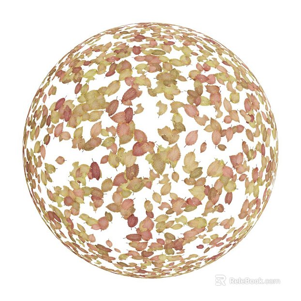 Leaf PBR texture
