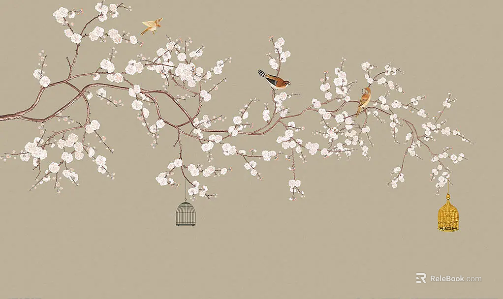 animal and plant pattern texture