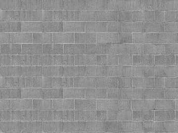 Black Sesame Staggered Brick for Brick Wall 3d model