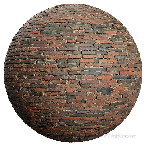 Brick wall PBR texture