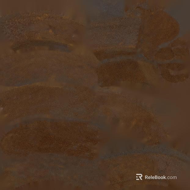Bronze water corrugated metal wall decoration texture