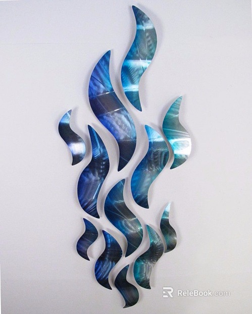 three-dimensional physical painting texture