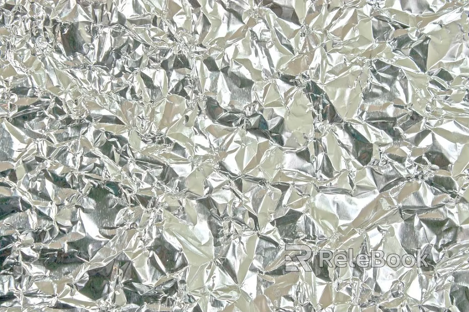 gold foil silver foil texture