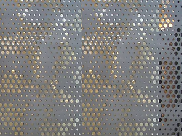 Silver gray perforated metal plate wall decoration texture (ID:ffaeh503216)