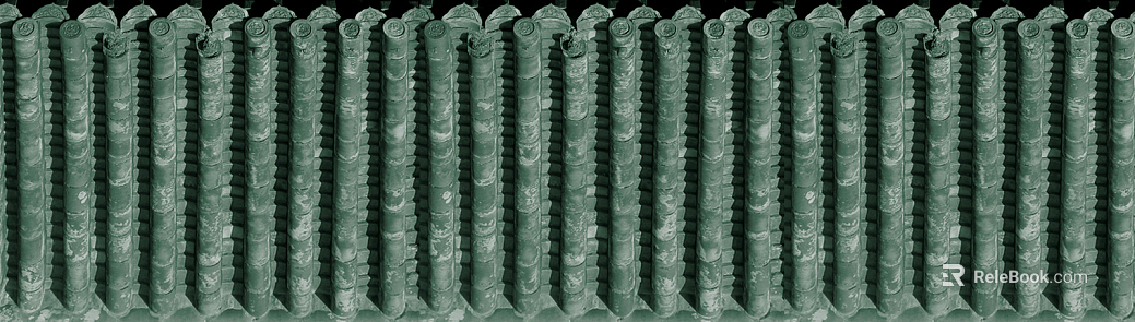 Green tile texture