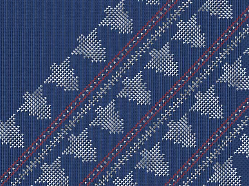 Blue background check textile fabric soft fabric 3d model